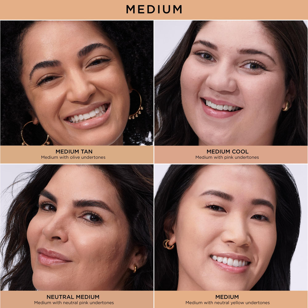 IT Cosmetics CC+ Natural Matte texture swirled for seamless blending