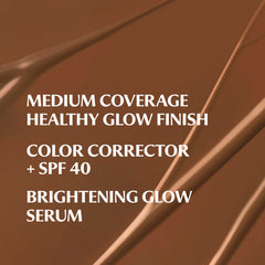 IT Cosmetics CC+ Nude Glow Deep Mocha pump demonstrates easy, buildable application