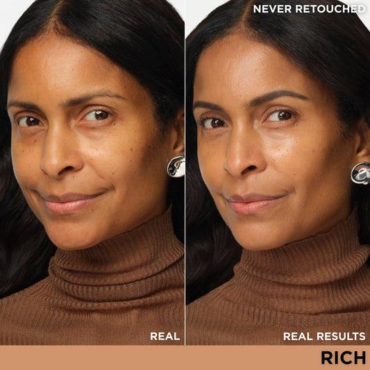 CC+ Nude Glow pump delivers controlled, lightweight coverage for daily wear