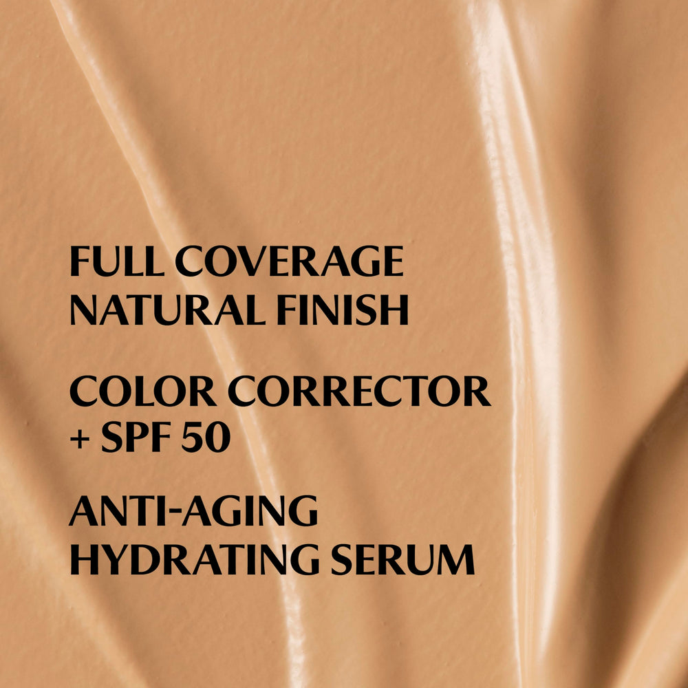 IT Cosmetics CC+ Cream Tan Warm skin swatch highlights color correction and even tone