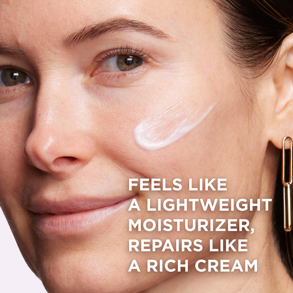 Texture close-up reveals a silky, non-greasy finish for confident layering.