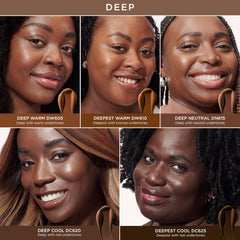 IT Cosmetics Do It All Radiant Concealer swatches showing versatile shade blending
