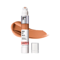 IT Cosmetics Do It All Radiant Concealer tube closeup for creaseless coverage.