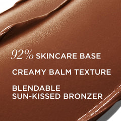Brush application of IT Cosmetics Do It All Serum Color Balm for precise layering