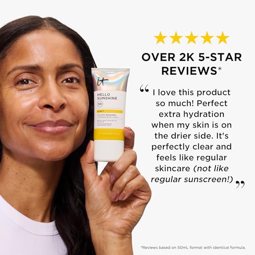 IT Cosmetics Hello Sunshine reapplication every two hours during outdoor use.