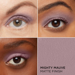 IT Cosmetics Superhero No-Tug Mighty Mauve swatch reveals durable finish.