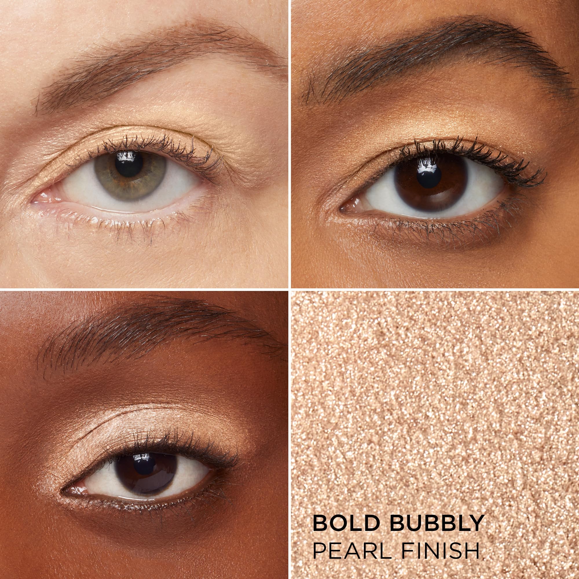IT Cosmetics Superhero No-Tug Shadow Stick Bold Bubbly glide demonstrates creamy application.