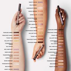 IT Cosmetics Superhero No-Tug Shadow Stick Bold Bubbly provides all-day wear.