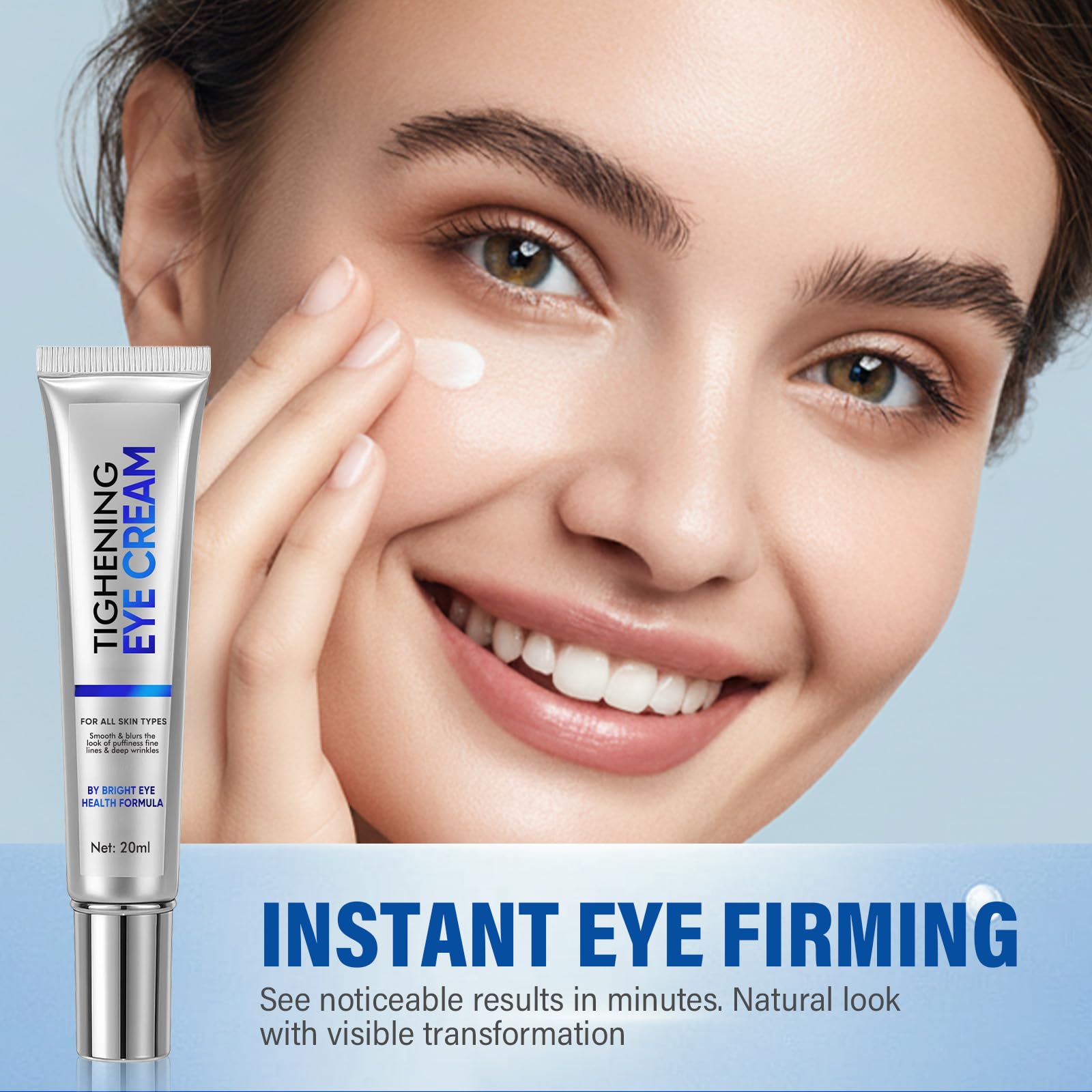 ITECFREELY Instant Eye Tightener 0205 travel image highlights on-the-go care.