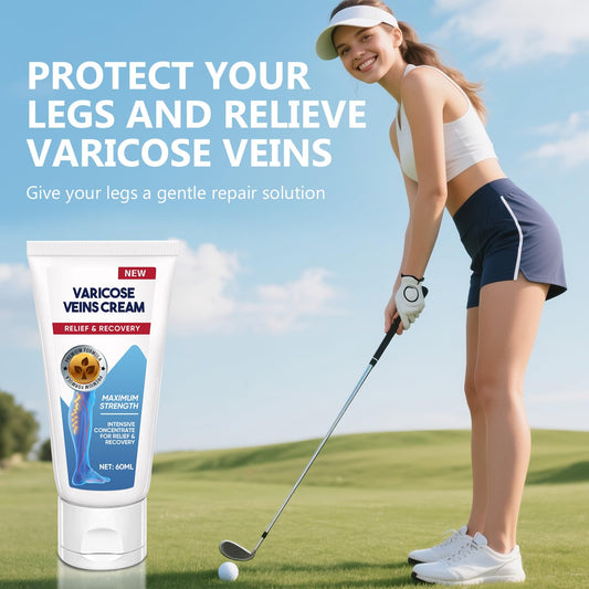 ITECFREELY Varicose Veins Cream packaging highlights easy-to-use design.