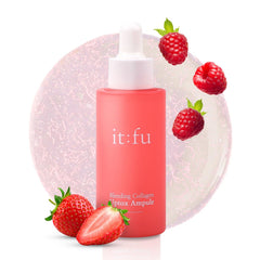 it:fu Blending Collagen UpTox Ampoule bottle pour for smooth serum flow and hydration