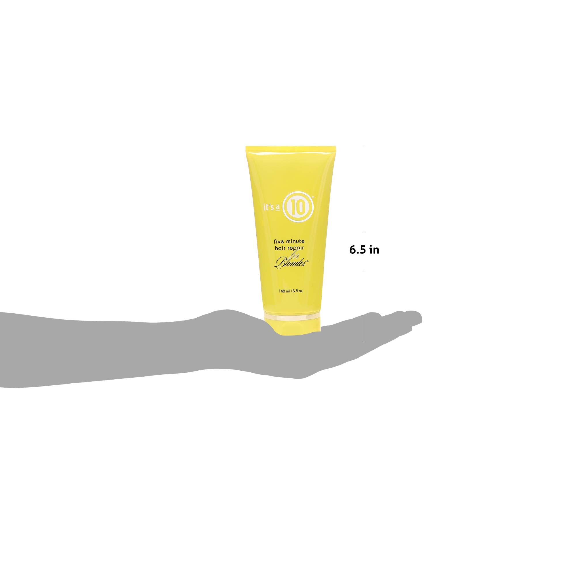 Its 10 Haircare shiny blonde hair after use boosts luster and softness.