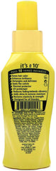 It's a 10 Blonde Miracle Leave-In demonstrates glow and soft, manageable strands.