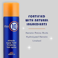 Its A 10 brushable finish spray for easy layering.