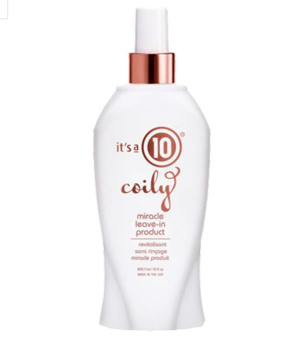 It's A 10 Haircare coily collection curls definition closeup highlights defined curls and shine.