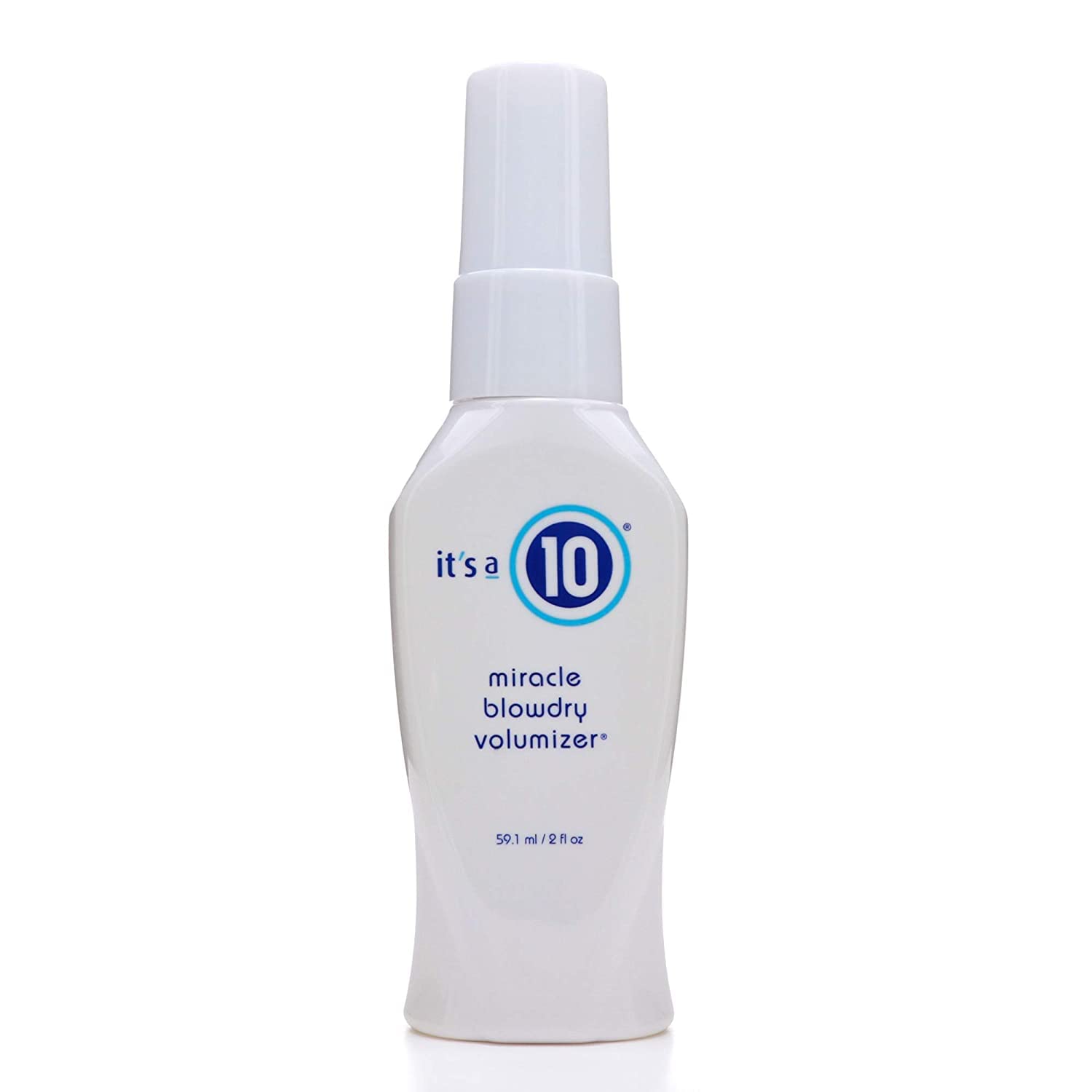 It's a 10 Haircare Miracle Blowdry Volumizer bottle boosts volume and shine for a polished blowout.