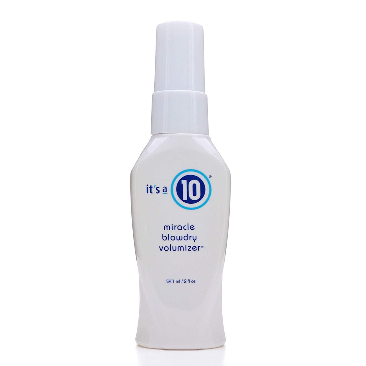 It's a 10 Haircare Miracle Blowdry Volumizer bottle boosts volume and shine for a polished blowout.