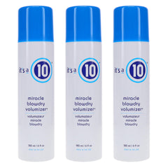 It's a 10 Miracle Blowdry Volumizer bottle ready for at-home styling to boost lift