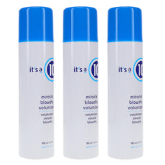 It's a 10 Miracle Blowdry Volumizer three-pack in retail packaging
