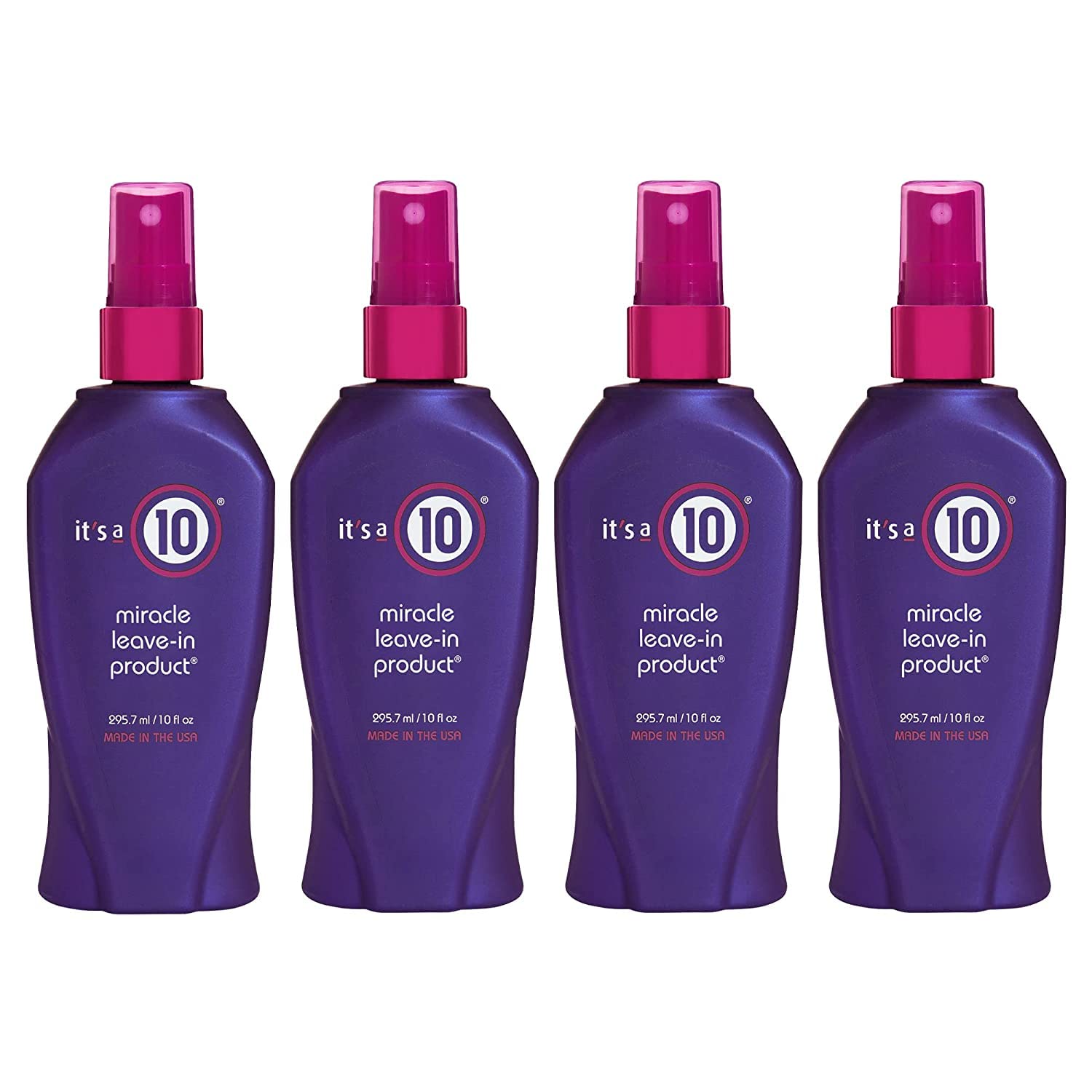 It's A 10 Haircare Miracle Leave-In Conditioner Spray bottle for smooth, hydrated hair.