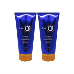 Its a 10 Miracle Deep Conditioner Keratin bottle pack boosts smoothness and detangling.