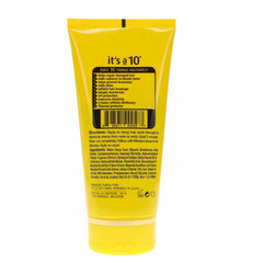 It's A 10 Miracle Five Minute Conditioner for Blondes in use demonstrates detangling and light volume.