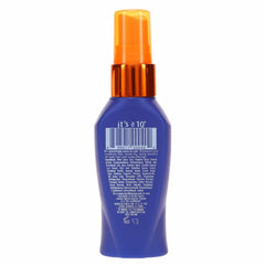 It's A 10 Miracle Leave-In Keratin application shows even distribution for shiny, manageable hair.