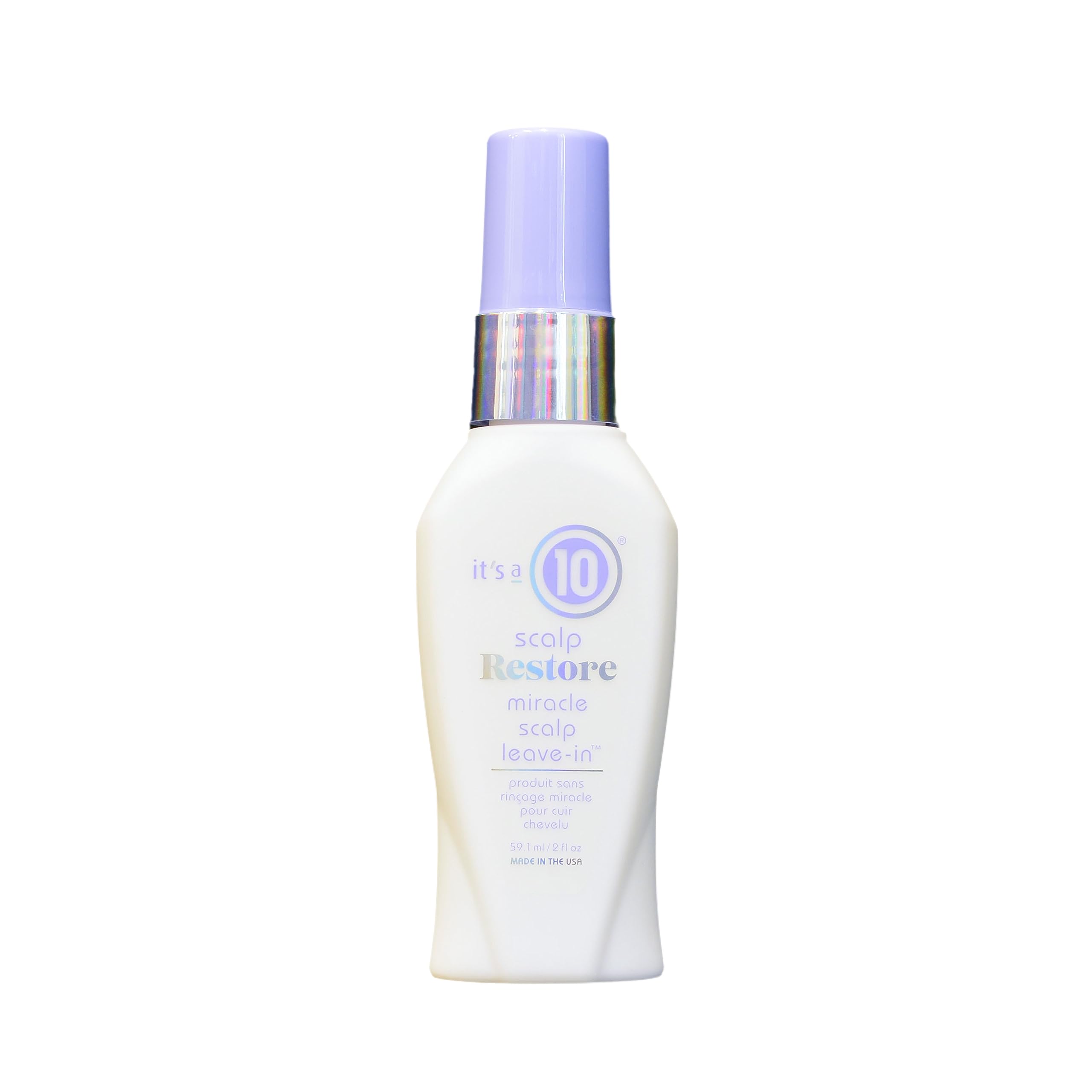 It’s a 10 Scalp Restore Leave-In bottle ready for quick scalp cooling and moisture.