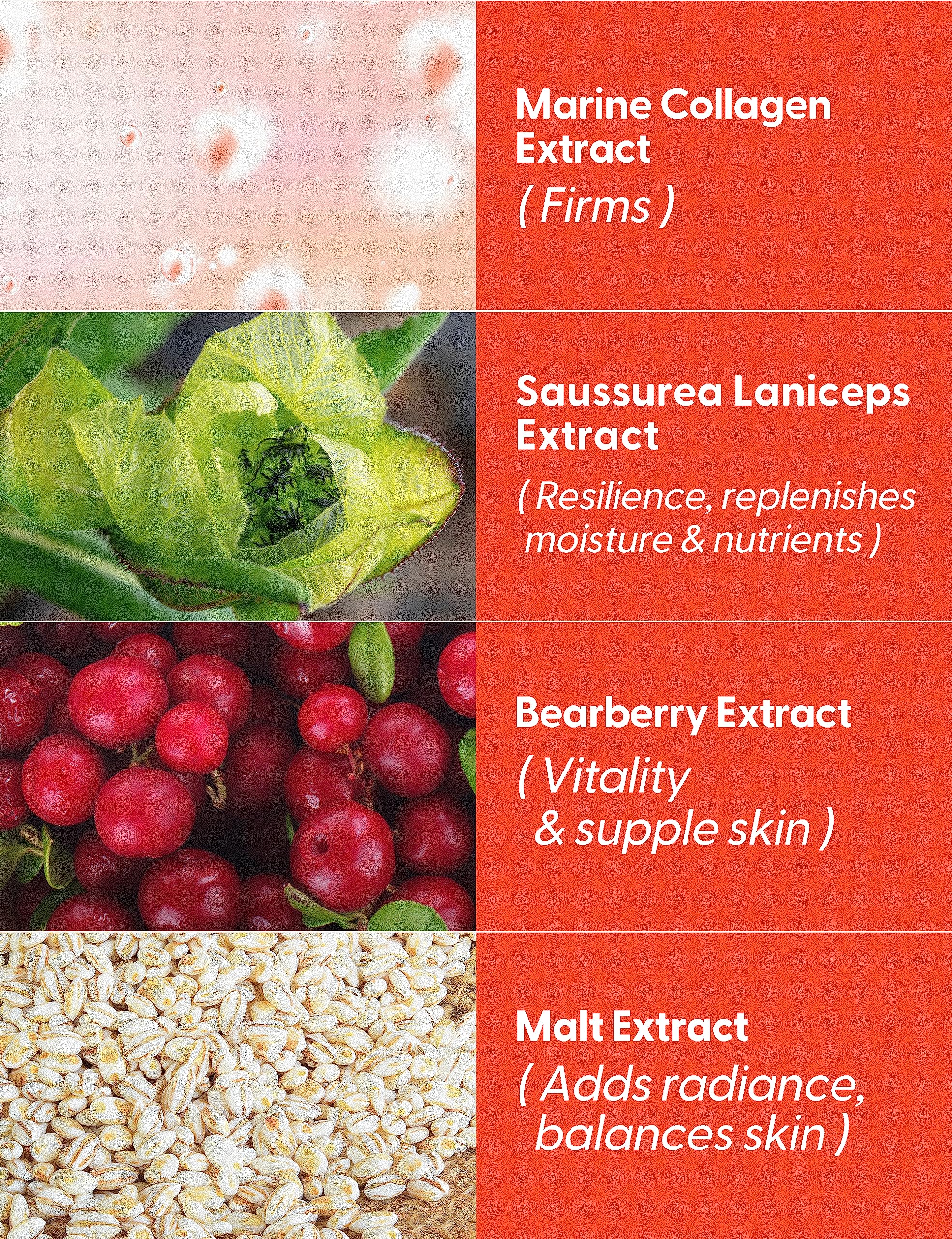 Its Skin Collagen Nutrition Emulsion application demonstrates firming potential in morning routine.
