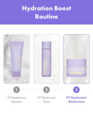 Its Skin V7 bottle beside towel and plant for daily routine.