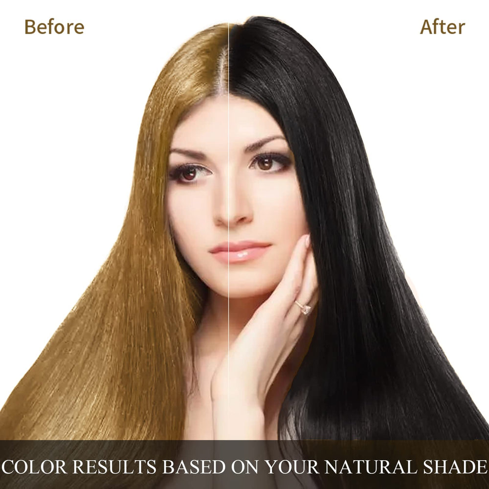 Foam texture of Ivnil Augeo Instant Hair Color Shampoo during lathering