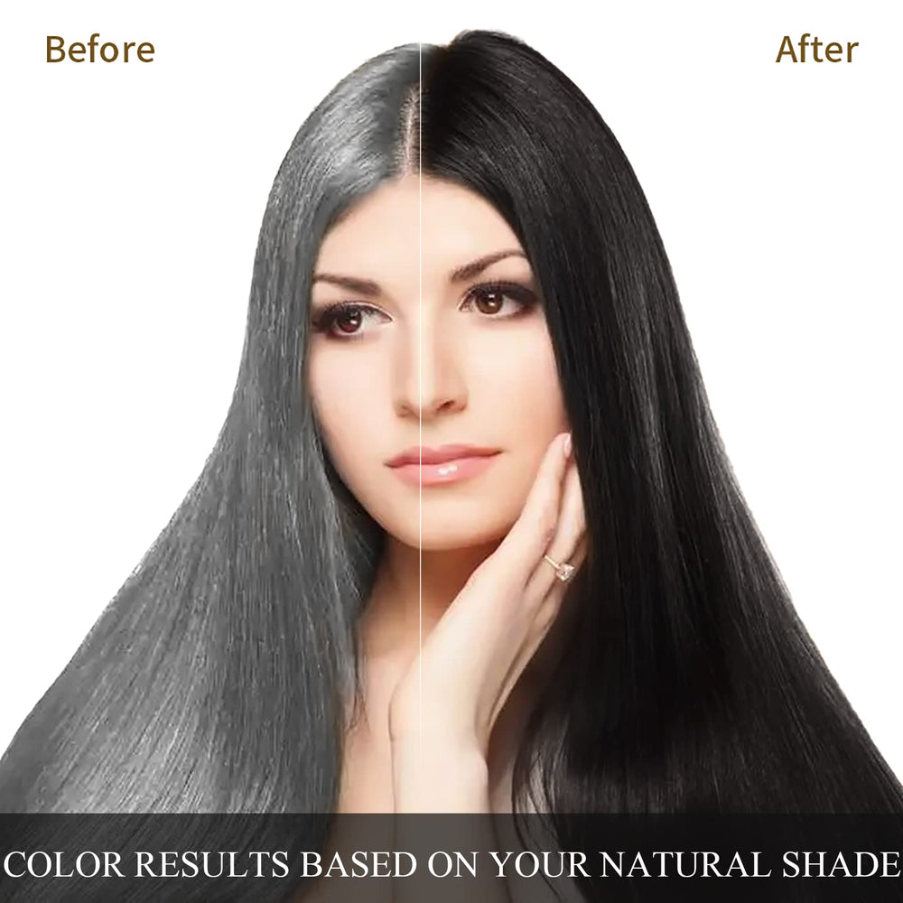 Ivnil Augeo Instant Hair Color Shampoo packshot with 500ML bottle for home use