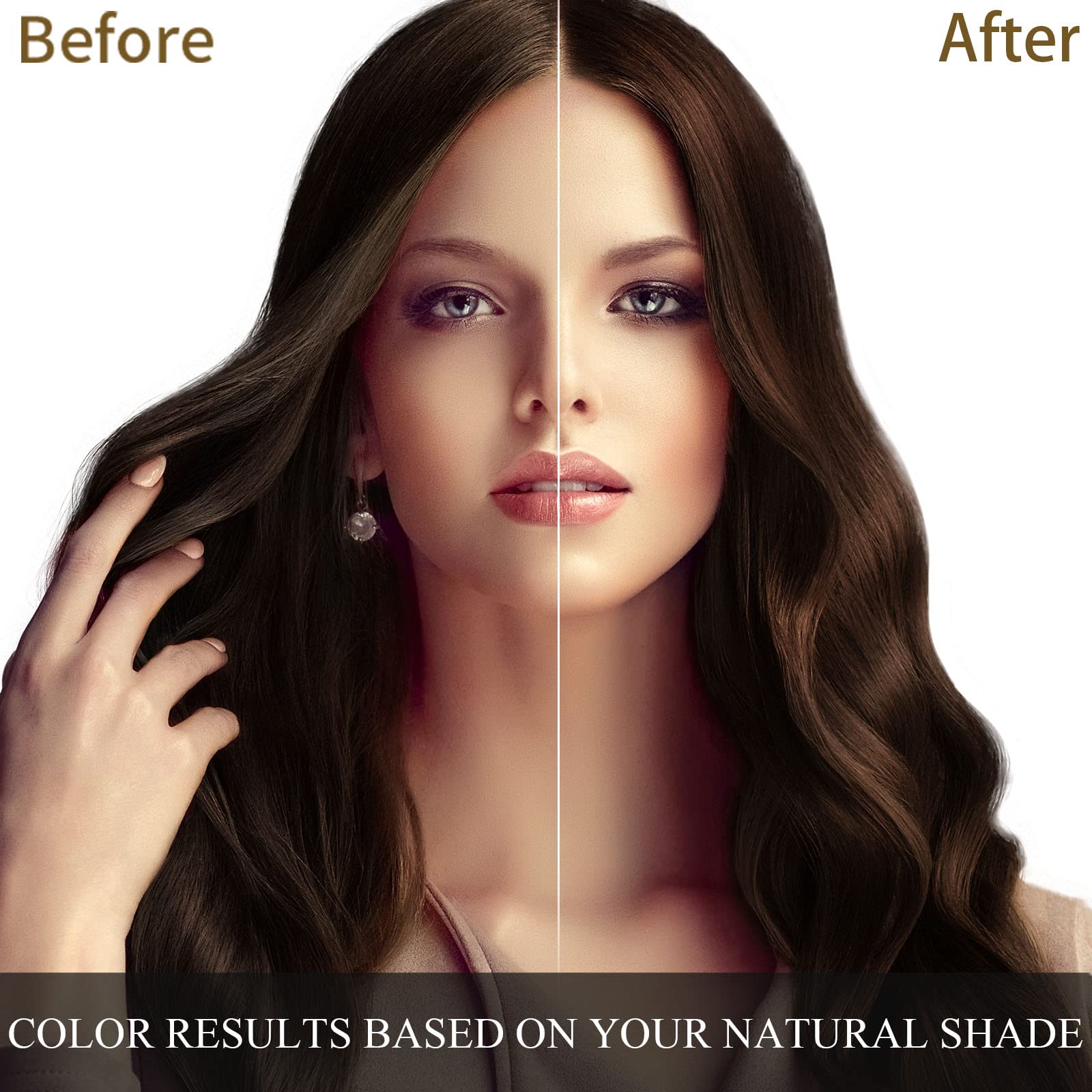 Ivnil plant-based formula polygonum multiflorum nourishes hair roots