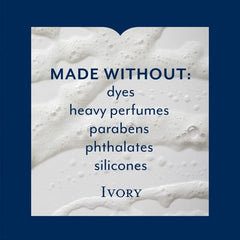 Ivory Aloe Scented Body Wash pump top demonstrates easy, mess-free dispensing