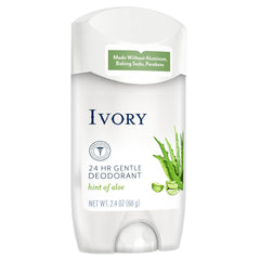 Ivory coconut deodorant ingredients panel highlighting natural Dead Sea salt