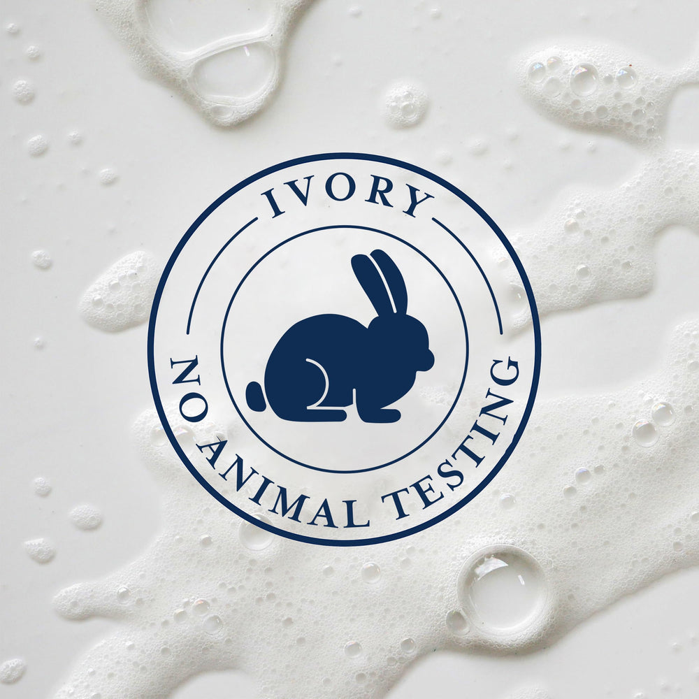 Ivory ninety-nine-percent-pure seal communicates purity and quality