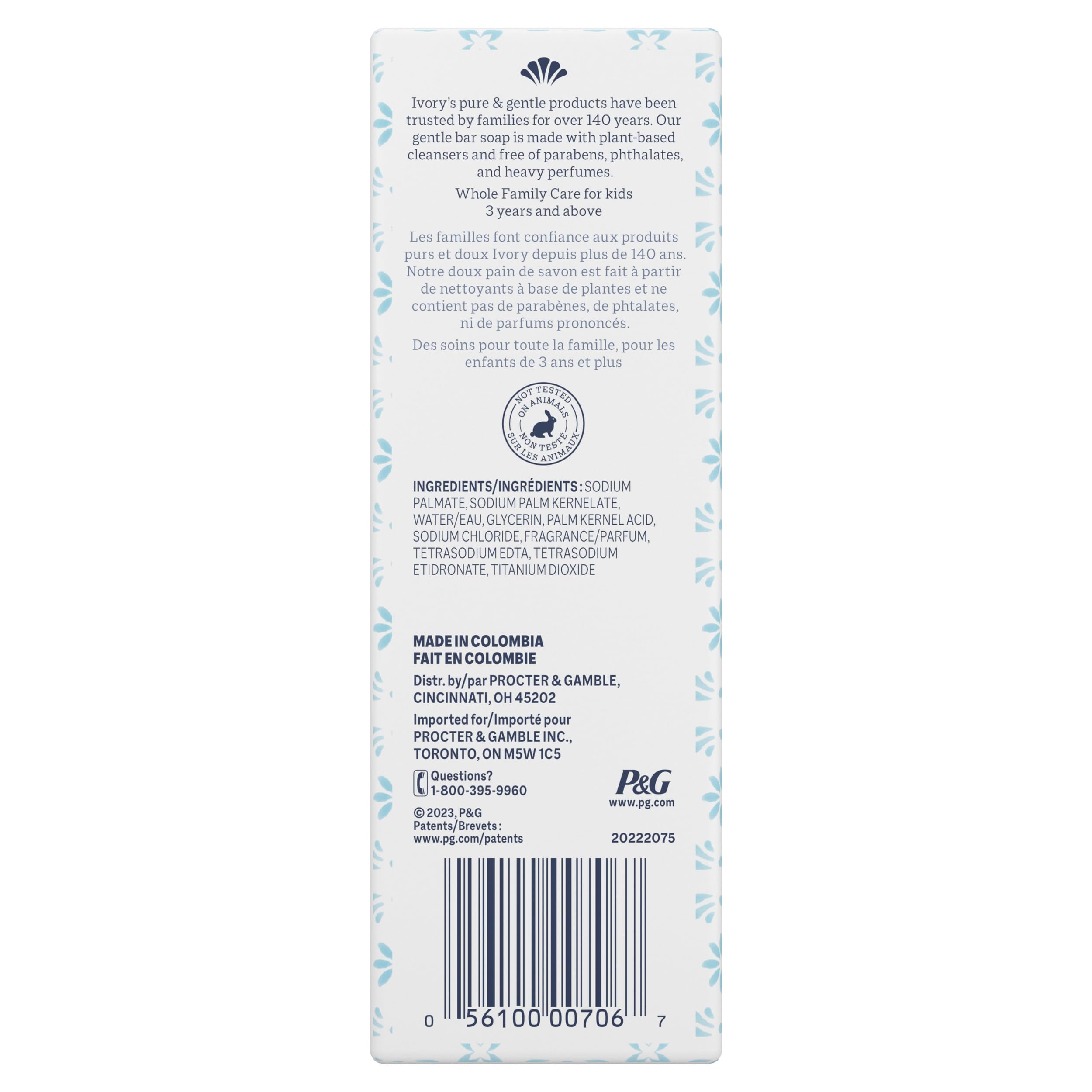 Ivory ten-bar-pack showcasing convenient family-sized option