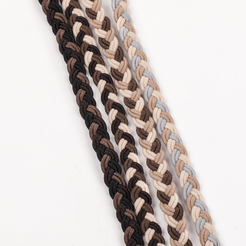 Ivyu sport hair ties in action during tennis or running sessions.