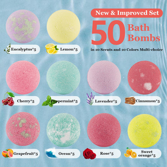 IvyWorkshop individual-wrapping bath bombs stay fresh and spill-free during travel.