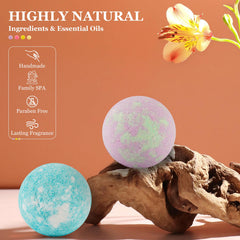 IvyWorkshop bath bombs dissolve in 35–45°C water for richer lather.