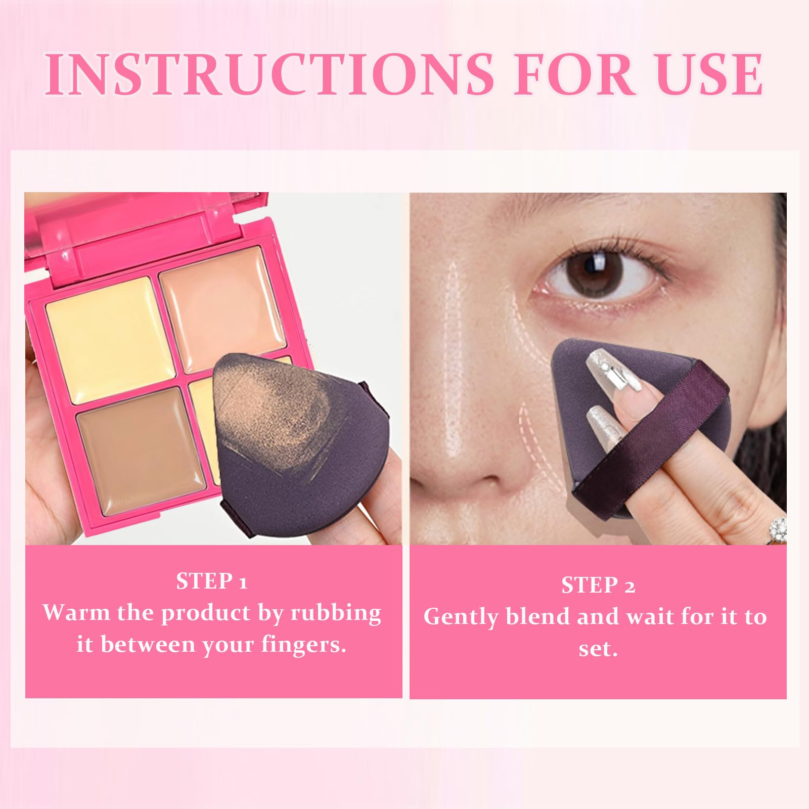 IWAWA Concealer shade range includes cool and warm tones for matching