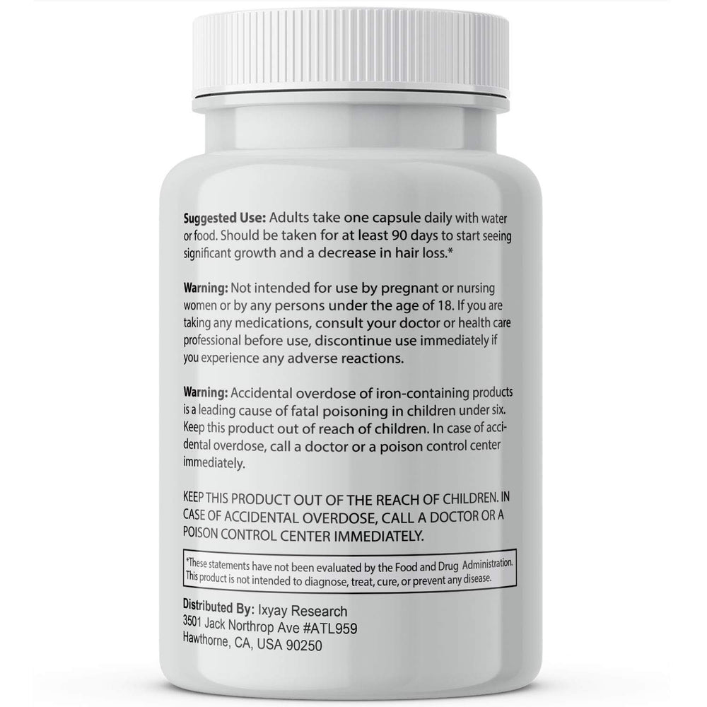 Supplement scene on desk, fits into a wellness routine for hair vitality.