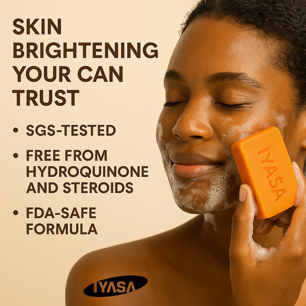 IYASA Kojic Acid Soap daily-use routine supports a balanced complexion.