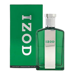 Izod Legacy Green bottle front highlight with emerald hue for confident daily wear