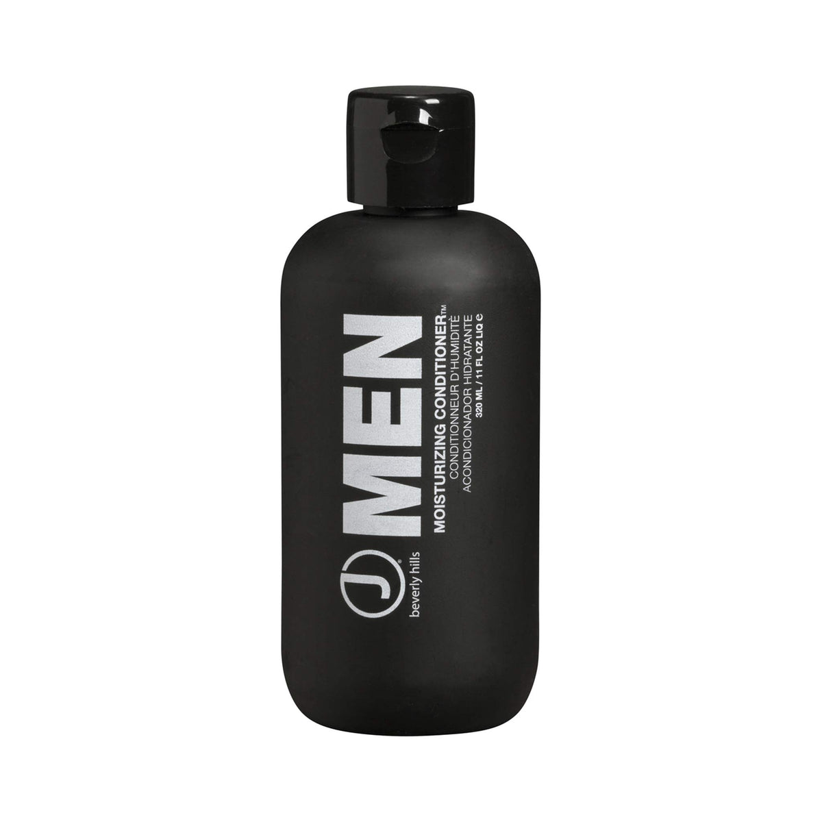 J Beverly Hills Men Moisturizing Conditioner bottle pour for hydration and manageability