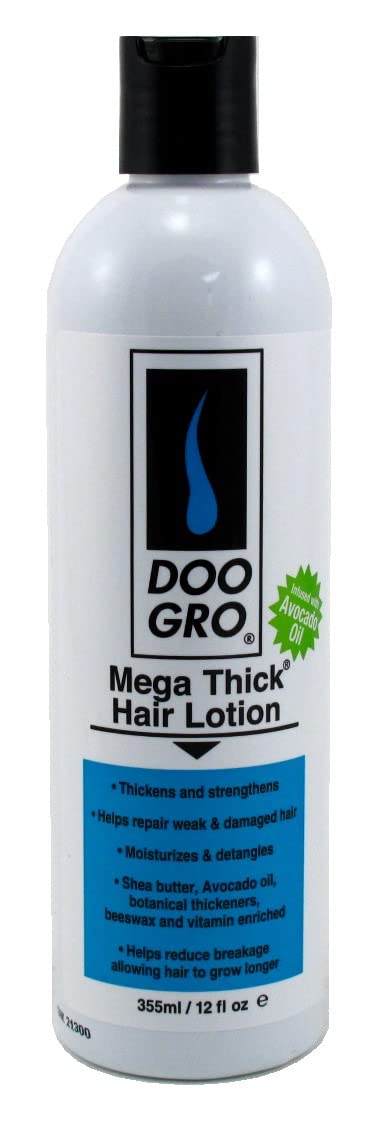 J. Strickland & Co Doo Gro Hair Lotion 12oz bottle delivering moisture and thickening.