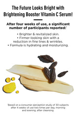 Hydrated skin after applying Jack Black Brightening Booster Vitamin C Serum