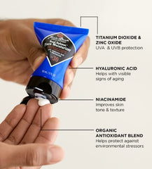 Jack Black Dual Defense vegan formula and dermatologist tested