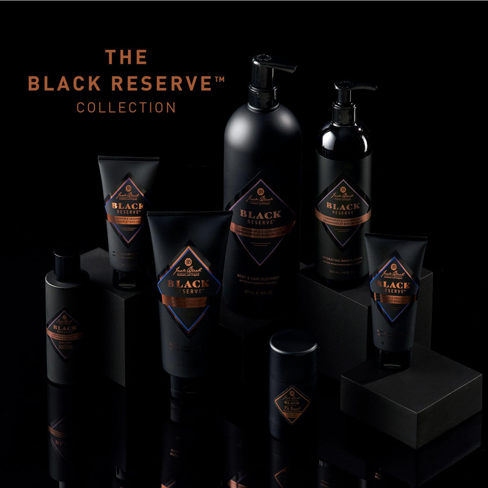 Jack Black Pit Boss Black Reserve stick beside towel after workout.