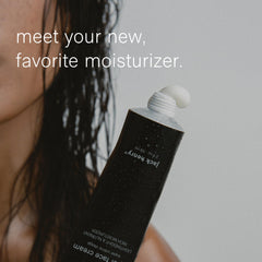 Jack Henry Super Face Cream application scene suggests refreshed skin after use.